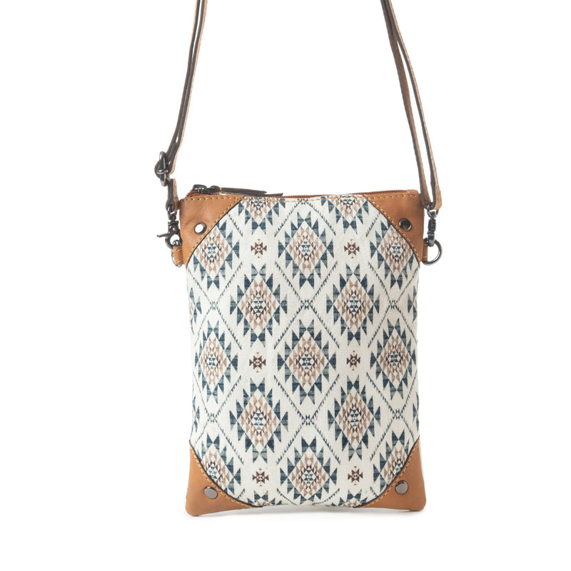 Grand Mesa Memories Crossbody Bag In White