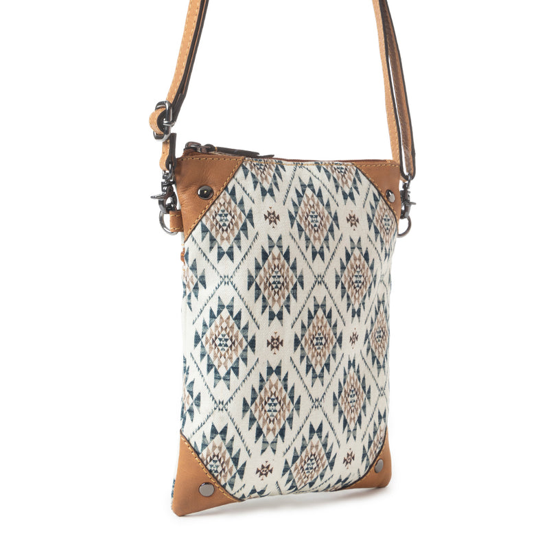 Grand Mesa Memories Crossbody Bag In White