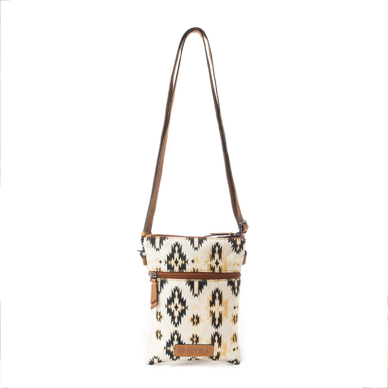 Grand Mesa Memories Crossbody Bag In Off White