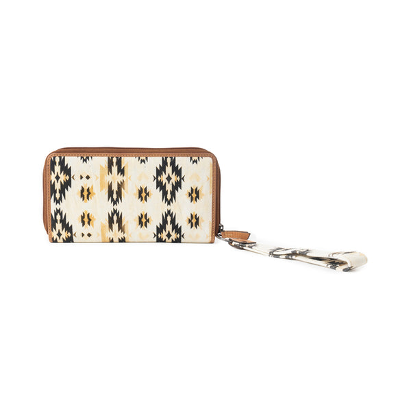 Desert Diamond Wallet In Off White - Myra USA