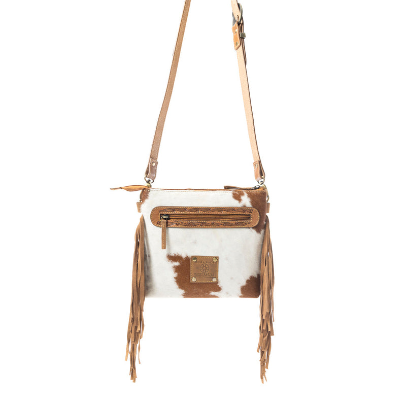 Western Meadows Crossbody Bag In Brown