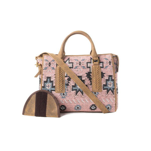 Amber Mesa Concealed Carry Handbag In pink