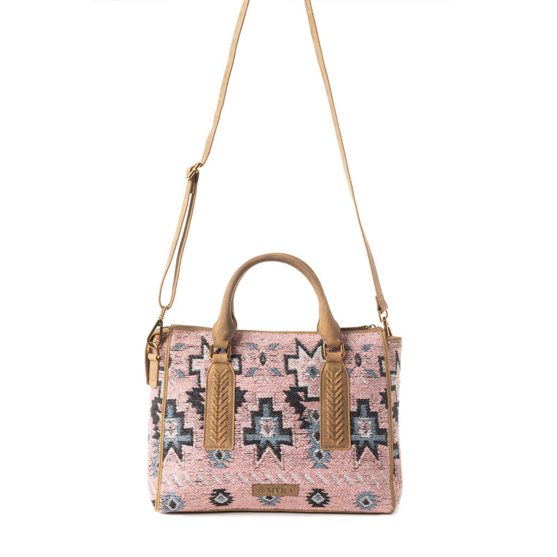 Amber Mesa Concealed Carry Handbag In pink