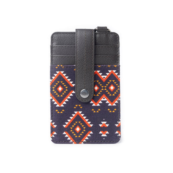 Taralongo Vista Credit Card Holder In Dark Blue - Myra USA