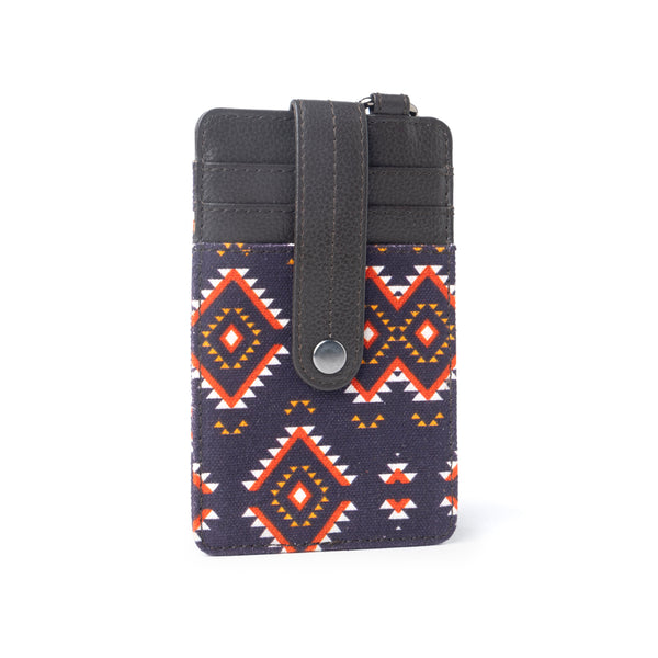 Taralongo Vista Credit Card Holder In Dark Blue - Myra USA