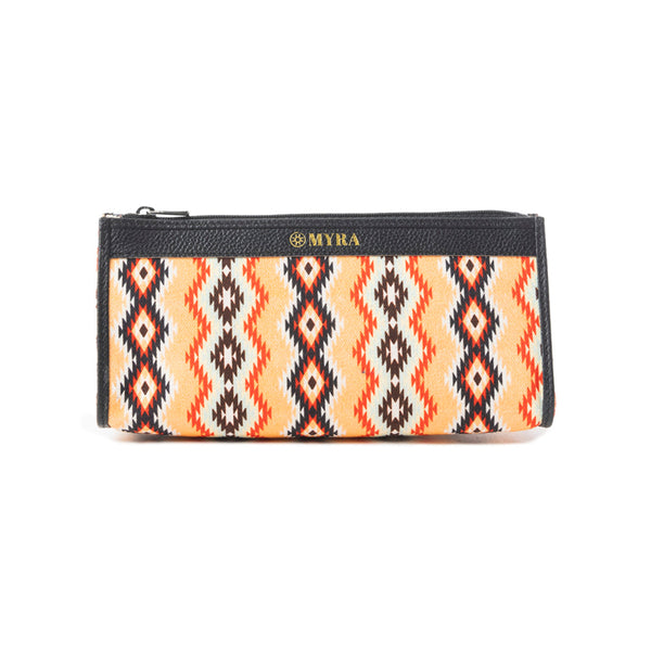 Buena Mia Multi-Pouch Bag In Black and Yellow - Myra USA
