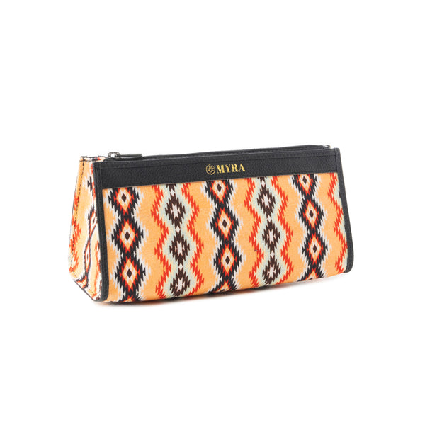 Buena Mia Multi-Pouch Bag In Black and Yellow