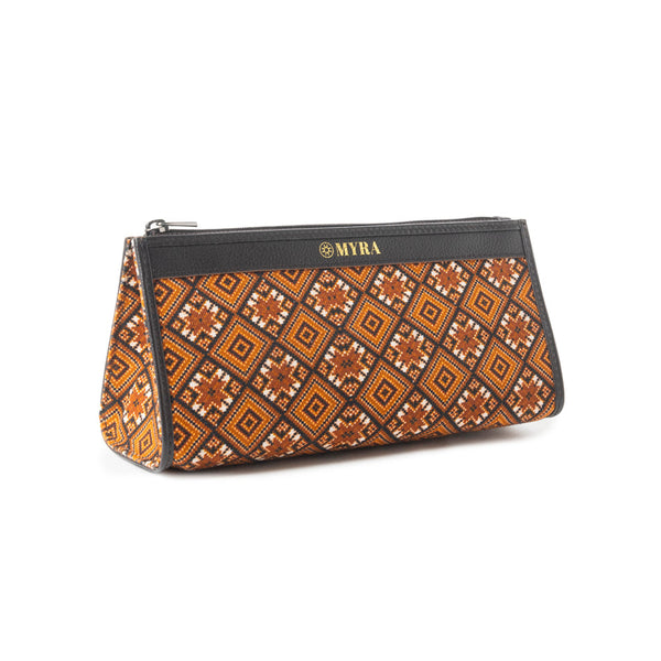 Buena Mia Multi-Pouch Bag In Dark Brown