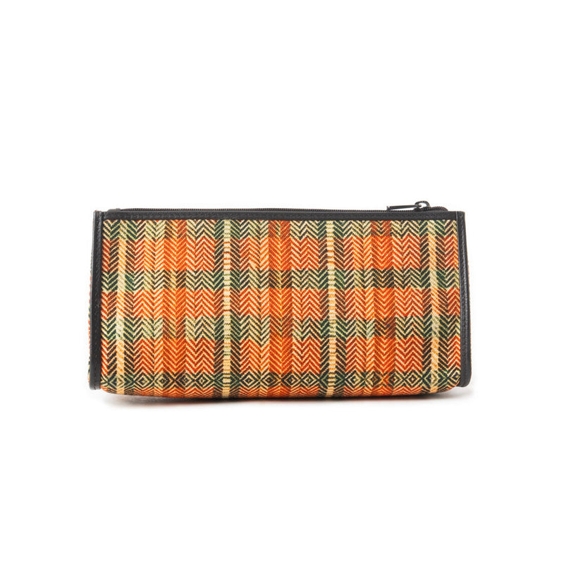 Buena Mia Multi-Pouch Bag In Black and Orange