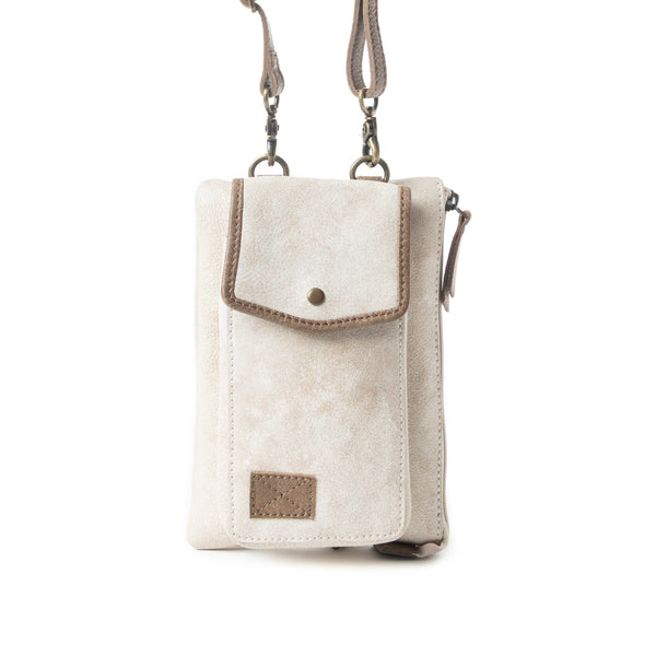 Kellington Ranch Cell Phone Bag In White