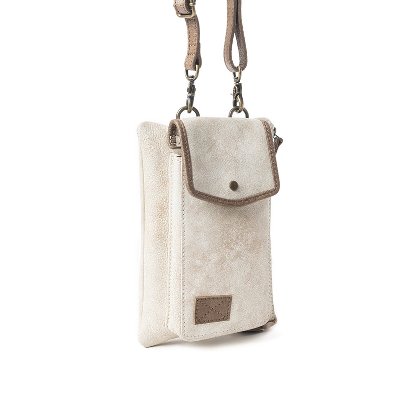 Kellington Ranch Cell Phone Bag In White