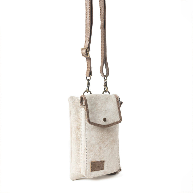 Kellington Ranch Cell Phone Bag In White