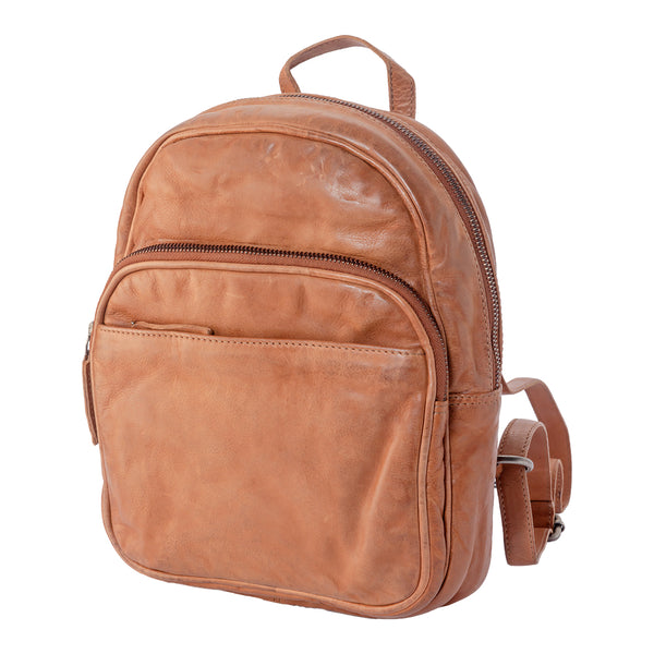 Roaming Traveller Backpack In Tan