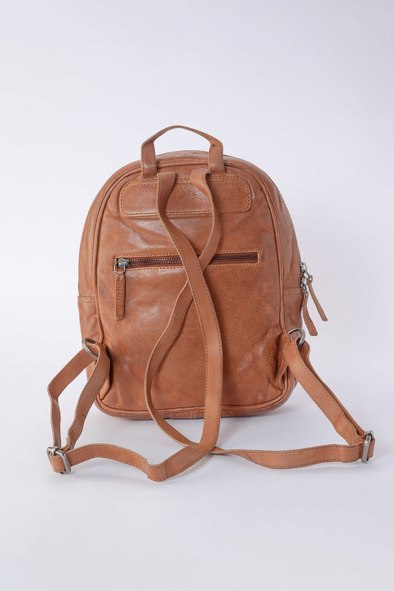 Roaming Traveller Backpack In Tan