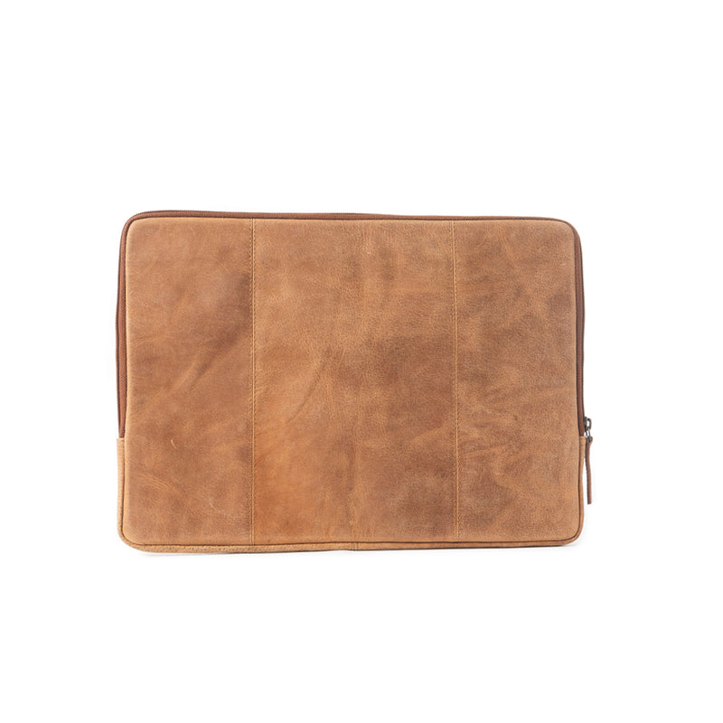 Minerva Prairie Laptop Case In Black And Brown