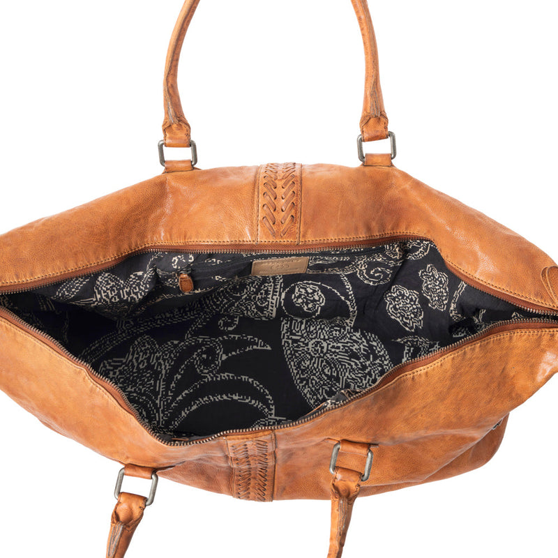 Prairie Wrangler Duffel In Brown