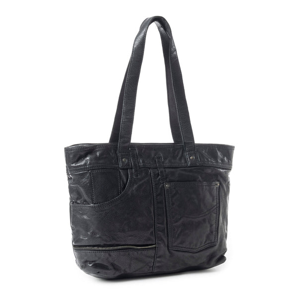 Lapiera Mountain Shoulder Bag In Black - Myra USA