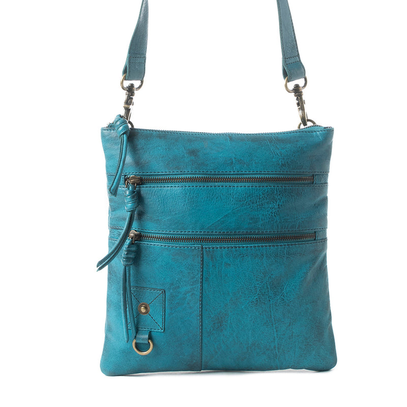 Teal Stone Mesa Crossbody Bag