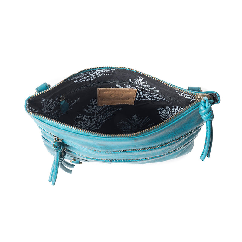 Teal Stone Mesa Crossbody Bag