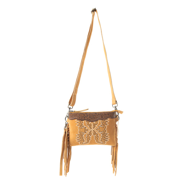 Desert Wing Crossbody Bag In Brown