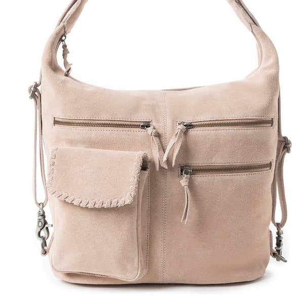 Smoky Trailhead Shoulder Bag In Beige