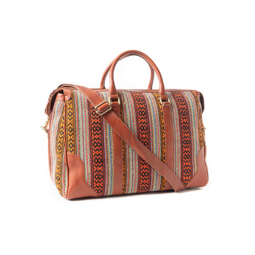 Stallion Way Duffel In Brown - Myra USA