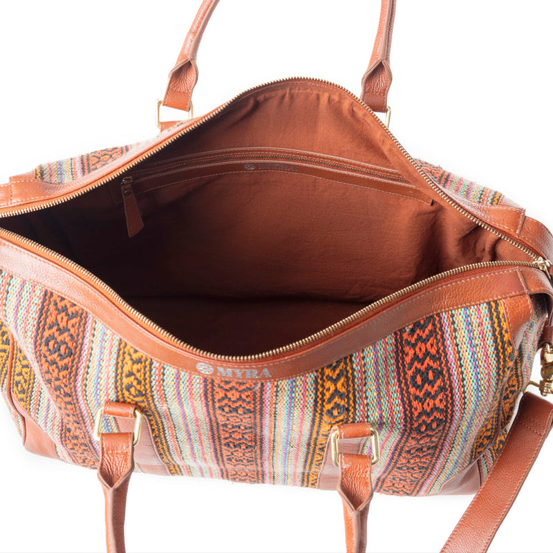 Stallion Way Duffel In Brown