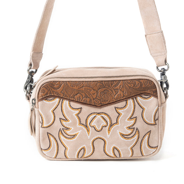 Marla Range Shoulder Bag In Beige