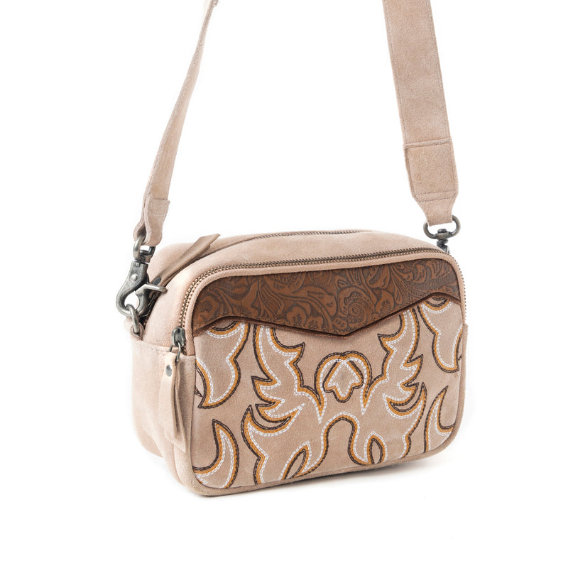 Marla Range Shoulder Bag In Beige