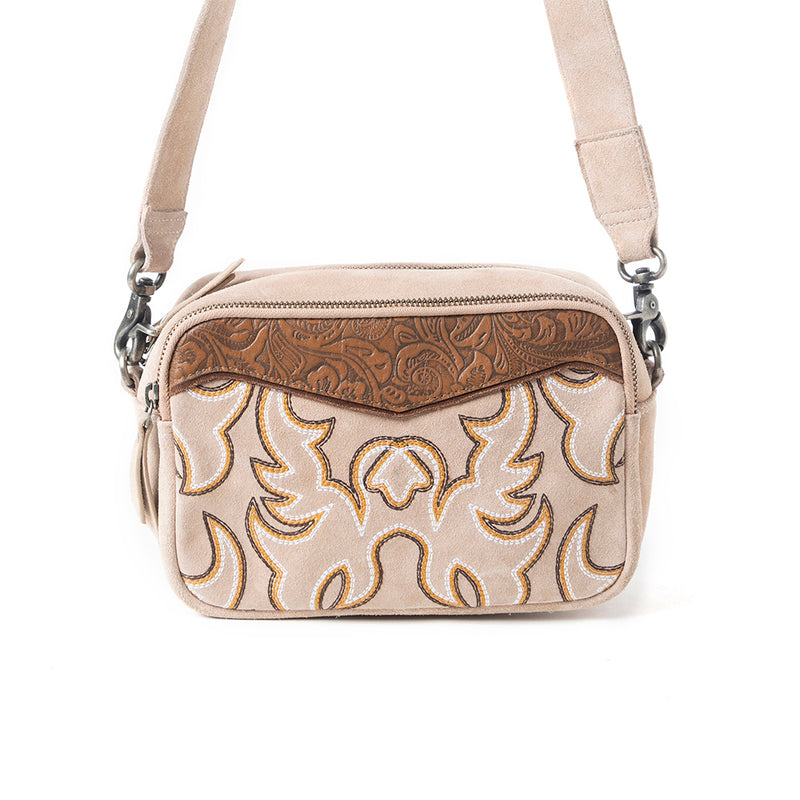 Marla Range Shoulder Bag In Beige