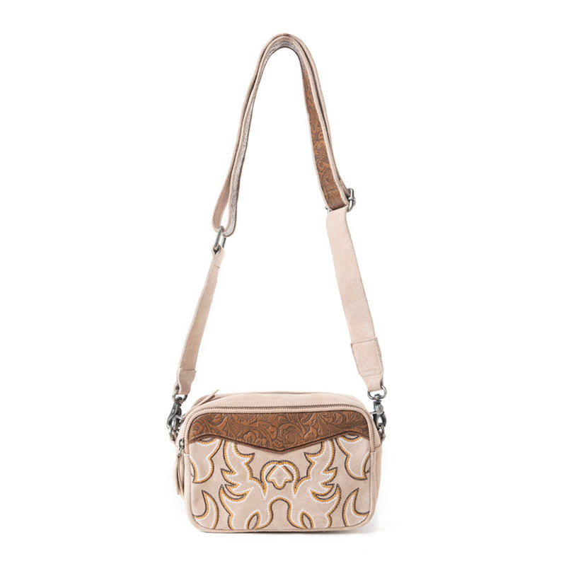 Marla Range Shoulder Bag In Beige