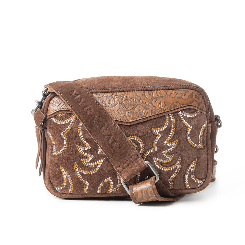 Marla Range Shoulder Bag In Brown