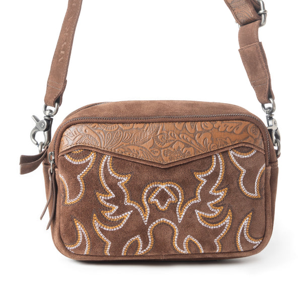 Marla Range Shoulder Bag In Brown