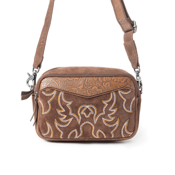 Marla Range Shoulder Bag In Brown