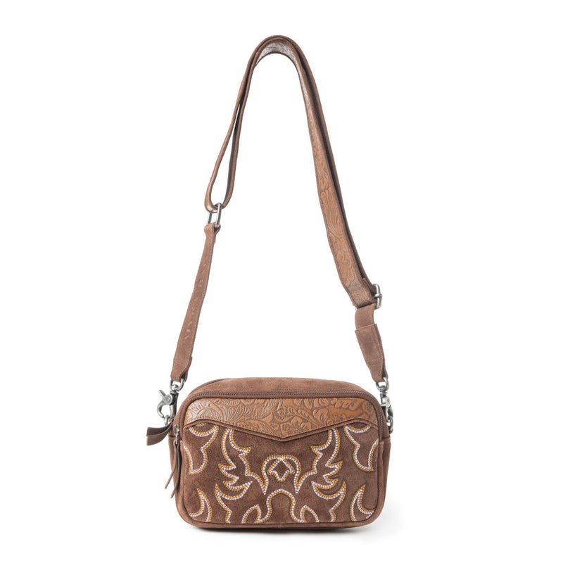 Marla Range Shoulder Bag In Brown