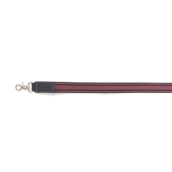 Millingston Canvas Accessory Strap In Maroon - Myra USA