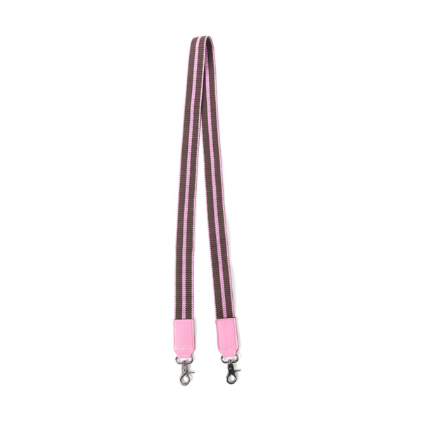 Millingston Canvas Accessory Strap In Pink