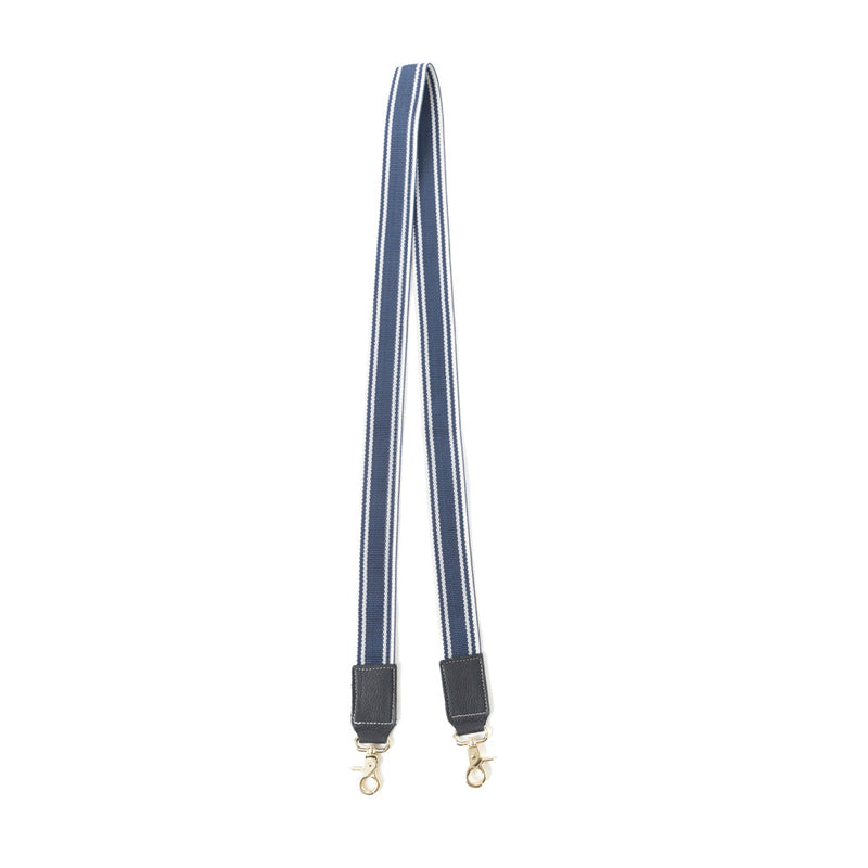 Millingston Canvas Accessory Strap In Dark Blue