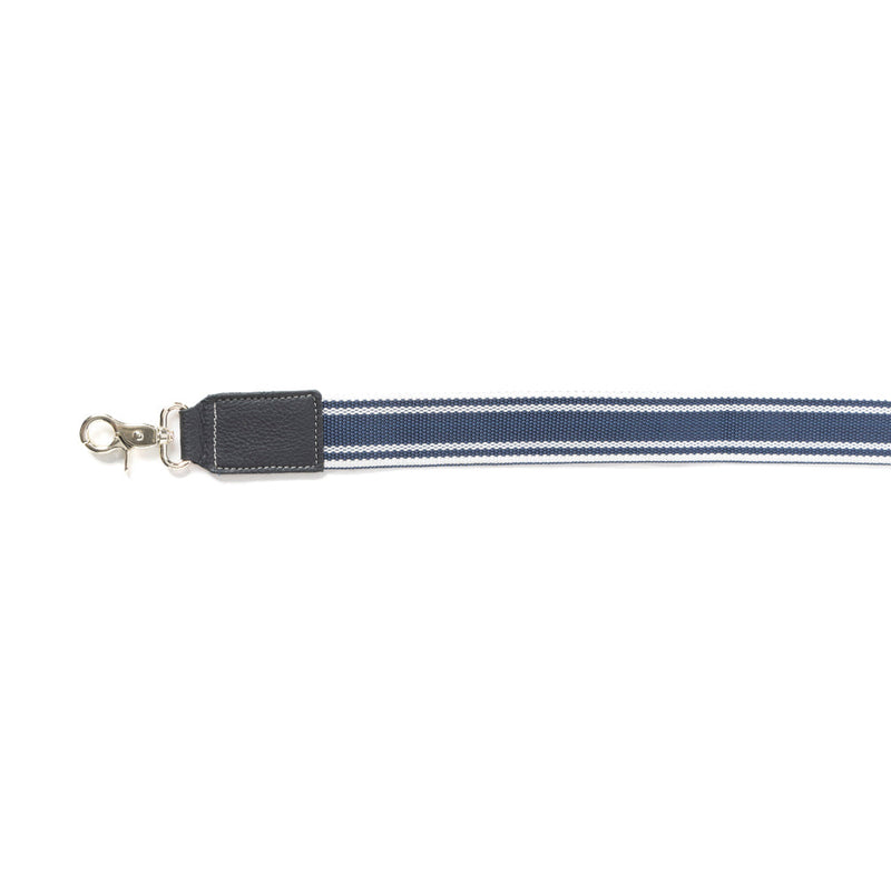 Millingston Canvas Accessory Strap In Dark Blue