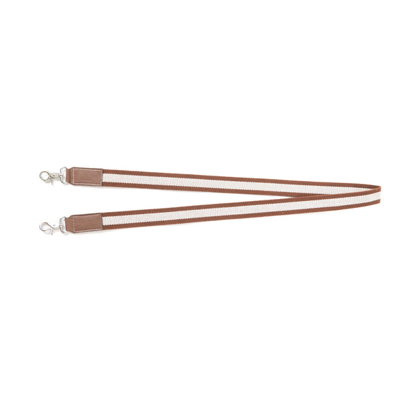Millingston Canvas Accessory Strap In Brown - Myra USA