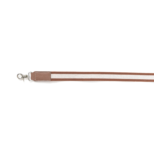 Millingston Canvas Accessory Strap In Brown