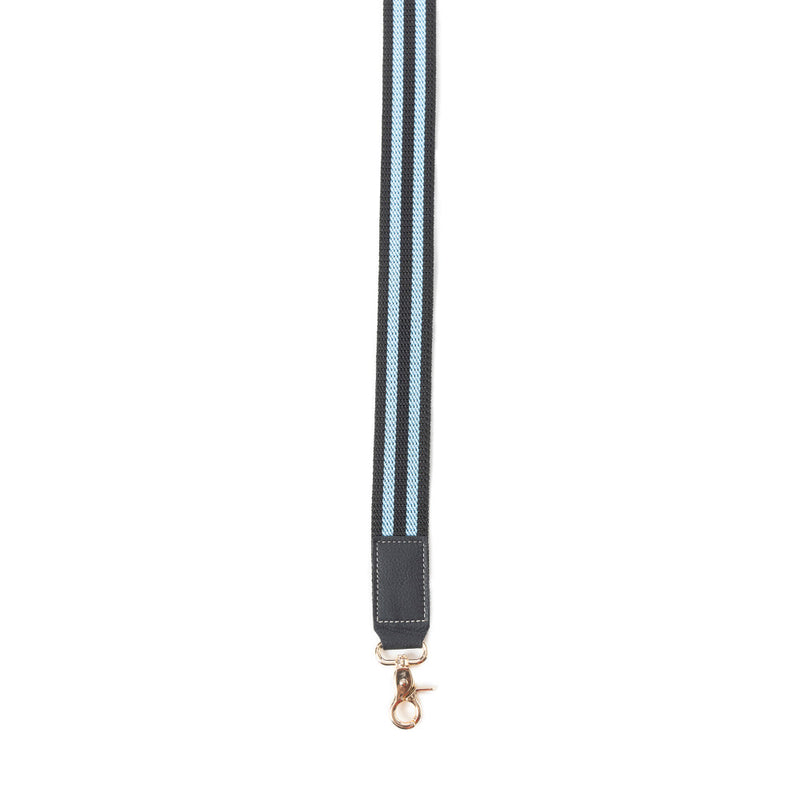 Millingston Canvas Accessory Strap In Dark Blue