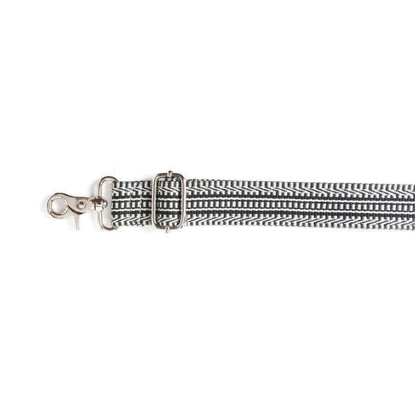 Geometric Vista Accessory Strap In Gray - Myra USA