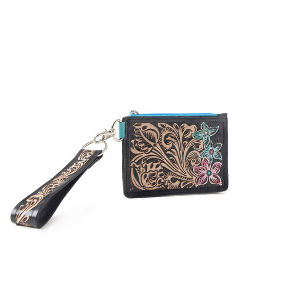 Pride of Prickly Pears Credit Card Holder In Black - Myra USA