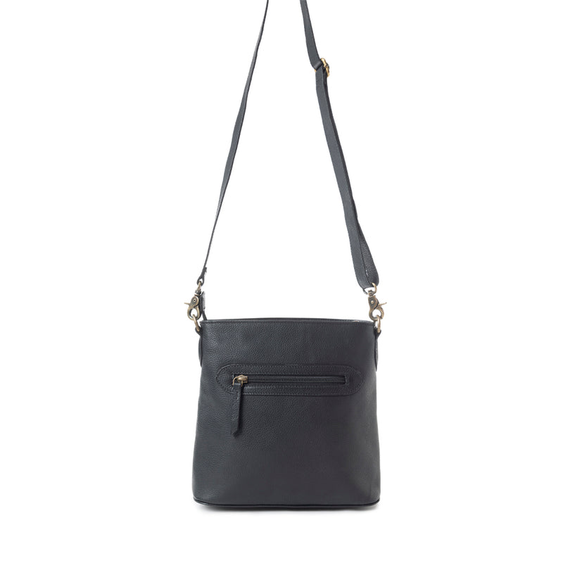 Glorious Rangelands Crossbody Bag In Black And White