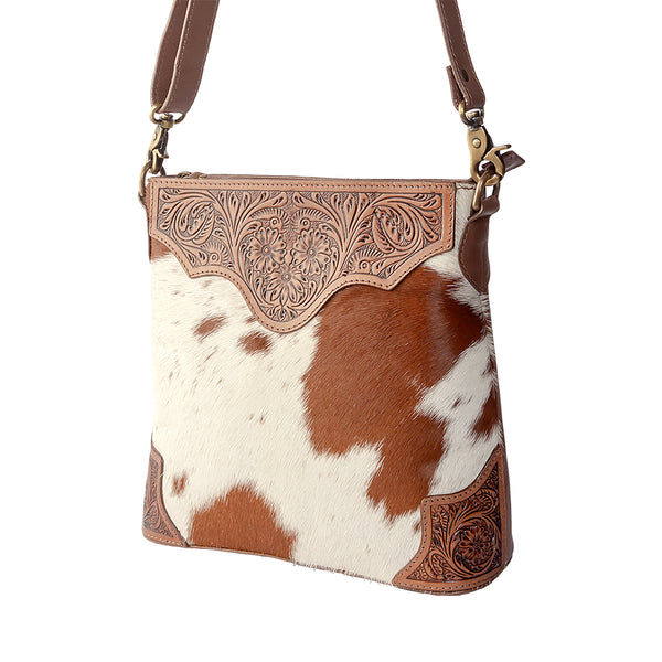 Buy Western HandTooled Leather Purses & Bags for Women Online Myra USA