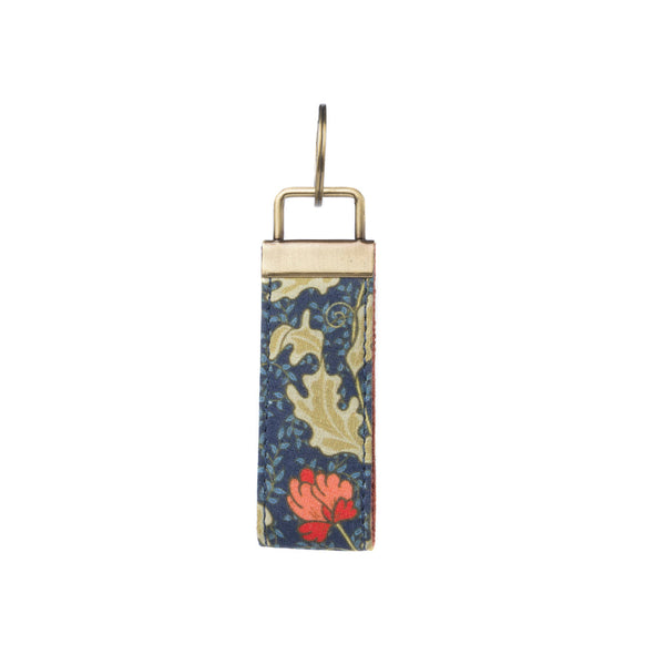 Penny's Posies Key Fob 4" In Leaf Green - Myra USA