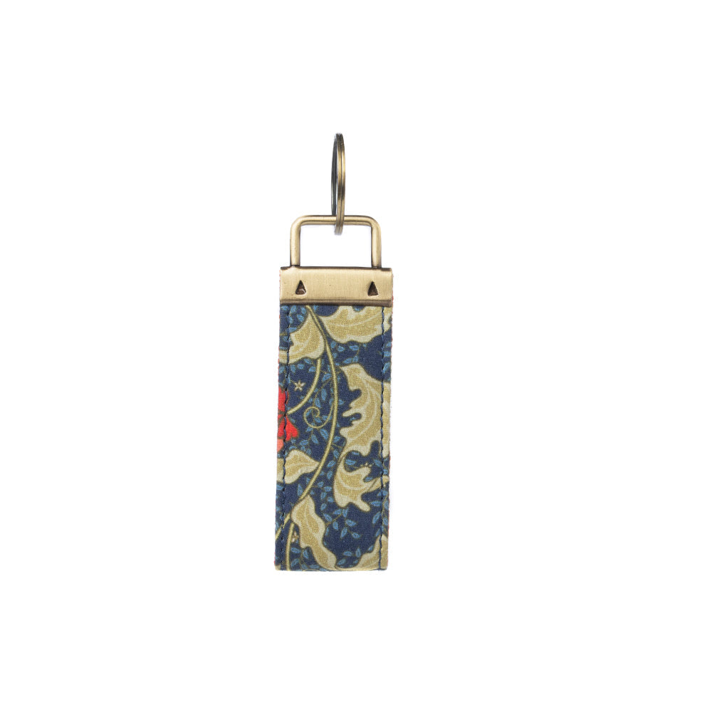 Penny's Posies Key Fob 4" In Leaf Green - Myra USA