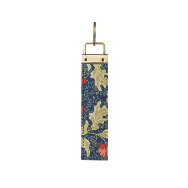 Penny's Posies Key Fob 5.5" In Blue And Green - Myra USA