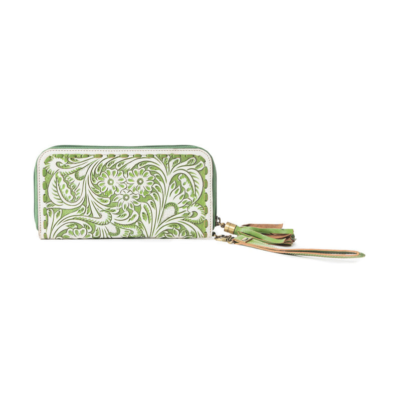 Miss Western Wallet In Green